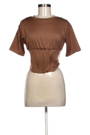 Damen Shirt SHEIN, Größe S, Farbe Braun, Preis 6,86 €, #137778709