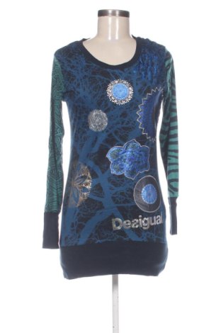 Дамска блуза Desigual, Размер M, Цвят Син, Цена 25,00 €, #137778961