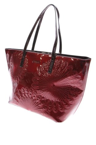 Geantă de femei Desigual, Culoare Roșu, Preț 494,62 Lei, #137758212