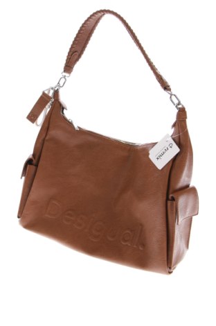 Geantă de femei Desigual, Culoare Maro, Preț 288,70 Lei, #137793858