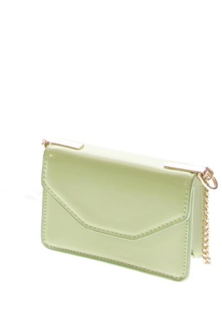 Γυναικεία τσάντα Mango, Χρώμα Πράσινο, Τιμή 27,00 €, #137789579