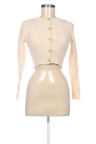 Cardigan de damă Unbranded, Mărime XS, Culoare Ecru, Preț 78,74 Lei, #137779735