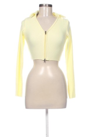 Cardigan de damă FullaModa, Mărime S, Culoare Galben, Preț 78,74 Lei, #137780885