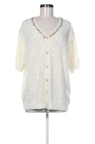 Дамска жилетка Unbranded, Размер 4XL, Цвят Екрю, Цена 18,64 €, #137785497