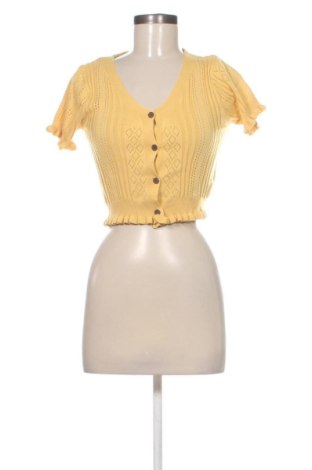 Damski kardigan Unbranded, Rozmiar S, Kolor Żółty, Cena 63,50 zł, #137785634