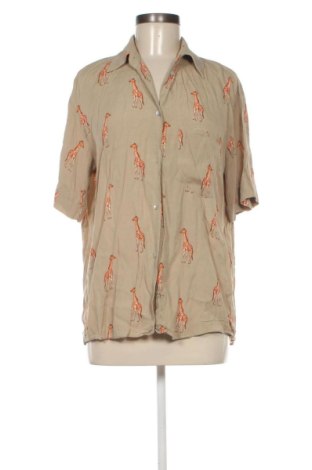 Дамска риза Zara, Размер M, Цвят Бежов, Цена 18,00 €, #137734543