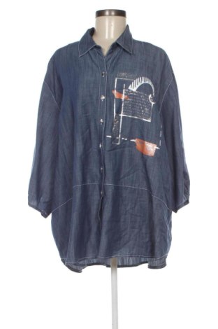Cămașă de femei Unbranded, Mărime 3XL, Culoare Albastru, Preț 104,98 Lei, #137746276