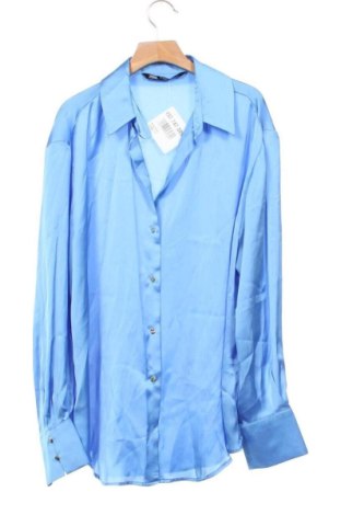 Cămașă de femei Zara, Mărime XS, Culoare Albastru, Preț 94,48 Lei, #137747089