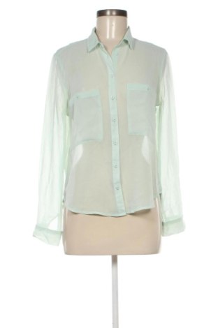 Cămașă de femei Bershka, Mărime M, Culoare Verde, Preț 38,00 Lei, #137748041