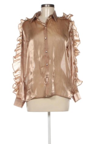 Cămașă de femei Shk, Mărime M, Culoare Bej, Preț 125,00 Lei, #137748846