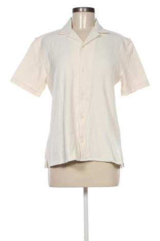 Дамска риза Zara, Размер L, Цвят Екрю, Цена 14,00 €, #137753729