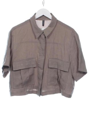 Cămașă de femei H&M, Mărime M, Culoare Bej, Preț 107,87 Lei, #137767860