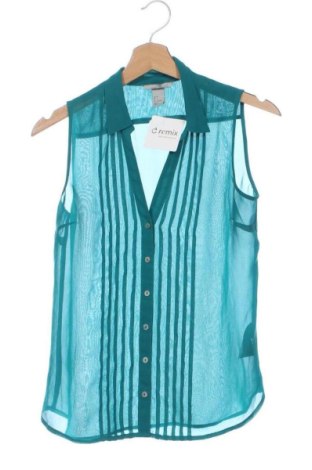 Cămașă de femei H&M, Mărime XS, Culoare Albastru, Preț 66,95 Lei, #137779780