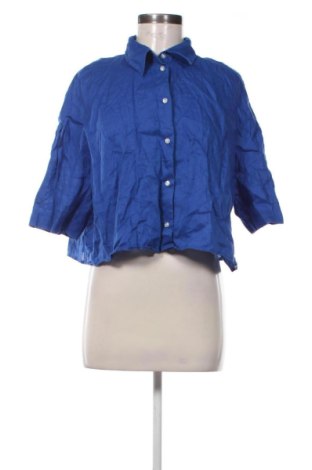 Cămașă de femei H&M, Mărime M, Culoare Albastru, Preț 124,93 Lei, #137780503