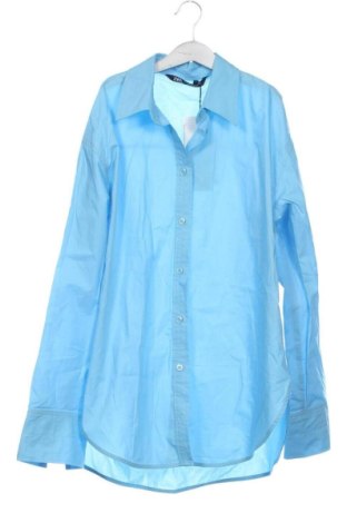 Дамска риза Zara, Размер XS, Цвят Син, Цена 32,00 €, #137781533