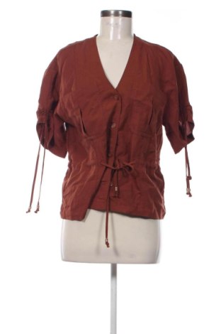Cămașă de femei Zara, Mărime S, Culoare Portocaliu, Preț 73,49 Lei, #137781809