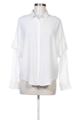 Cămașă de femei Reserved, Mărime L, Culoare Alb, Preț 66,95 Lei, #137784640