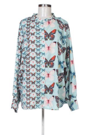Dámská košile  SHEIN, Velikost 4XL, Barva Vícebarevné, Cena  315,00 Kč, #137786825