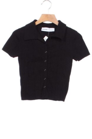 Cămașă de femei Bershka, Mărime XS, Culoare Negru, Preț 124,93 Lei, #137747710