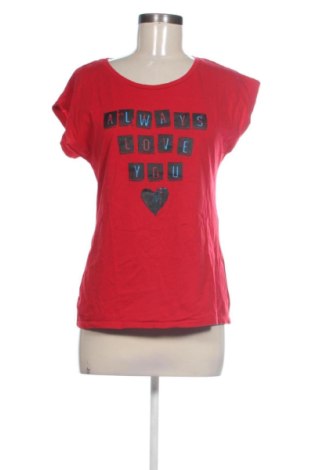 Tricou de femei KVL by Kenvelo, Mărime S, Culoare Roșu, Preț 86,66 Lei, #137749251