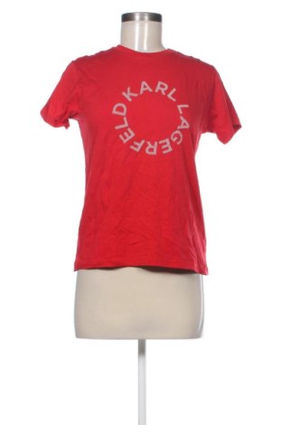 Tricou de femei Karl Lagerfeld, Mărime M, Culoare Roșu, Preț 251,96 Lei, #137762909