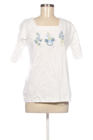 Damen T-Shirt Bleu Bonheur, Größe M, Farbe Weiß, Preis 8,70 €, #137766302