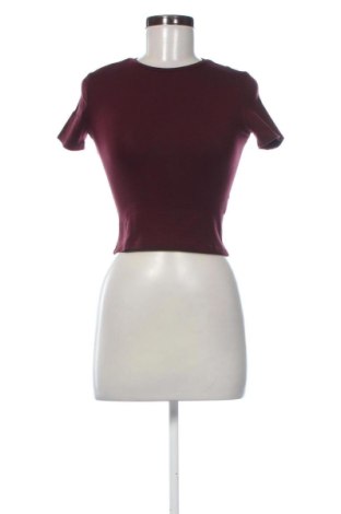 Tricou de femei H&M, Mărime XS, Culoare Roșu, Preț 68,24 Lei, #137771459