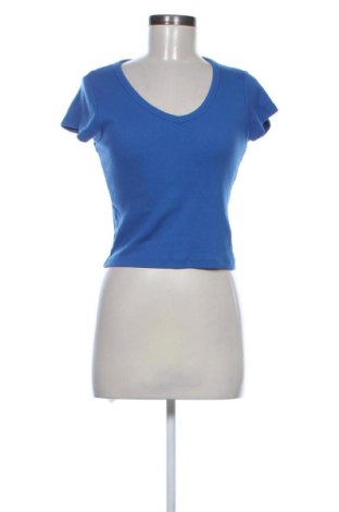 Tricou de femei Sinsay, Mărime M, Culoare Albastru, Preț 45,88 Lei, #137774385