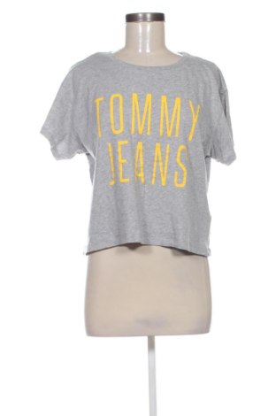 Дамска тениска Tommy Jeans, Размер M, Цвят Сив, Цена 22,00 €, #137775713