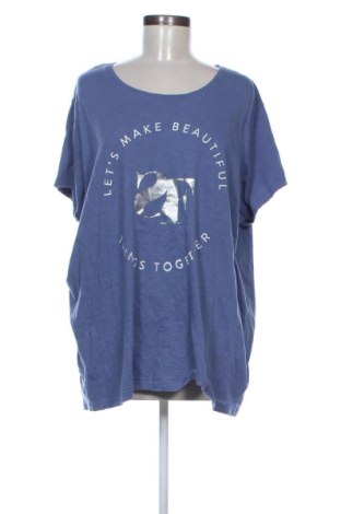 Damski T-shirt Unbranded, Rozmiar XXL, Kolor Niebieski, Cena 33,87 zł, #137788563