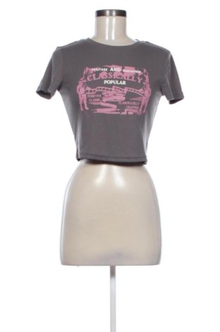 Tricou de femei DAZY, Mărime L, Culoare Gri, Preț 46,00 Lei, #137796196