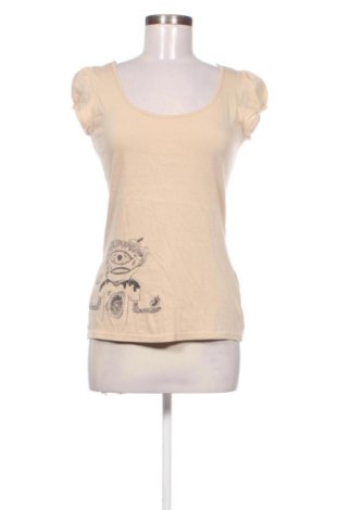 Γυναικείο t-shirt H&M Divided, Μέγεθος M, Χρώμα  Μπέζ, Τιμή 9,00 €, #137802726