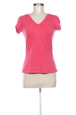 Damski T-shirt Hilfiger Denim, Rozmiar M, Kolor Różowy, Cena 73,39 zł, #137808964