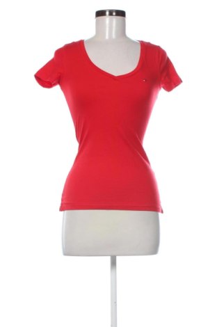 Damen T-Shirt Tommy Hilfiger, Größe XS, Farbe Rot, Preis 32,00 €, #137774265