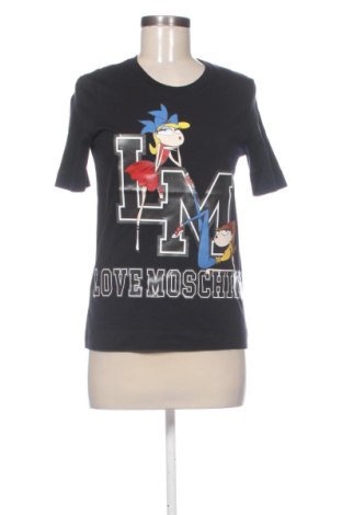 Tricou de femei Love Moschino, Mărime XS, Culoare Negru, Preț 183,72 Lei, #137792063