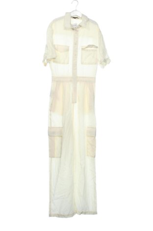 Salopetă lungă de damă Mango, Mărime XS, Culoare Ecru, Preț 110,23 Lei, #137773937