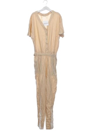 Salopetă lungă de damă Unbranded, Mărime XS, Culoare Bej, Preț 131,23 Lei, #137775255