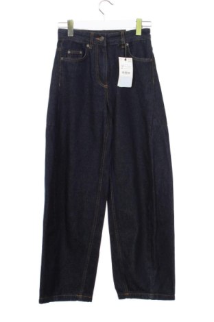 Damskie jeansy Zara, Rozmiar XS, Kolor Niebieski, Cena 158,33 zł, #137740890