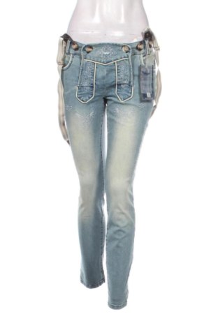 Damskie jeansy Arizona, Rozmiar M, Kolor Niebieski, Cena 109,01 zł, #137760286