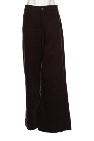 Дамски дънки H&M, Размер L, Цвят Кафяв, Цена 17,16 €, #137765439