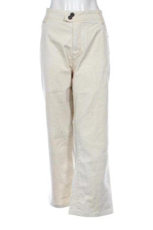 Дамски дънки Unbranded, Размер 5XL, Цвят Екрю, Цена 18,00 €, #137767736