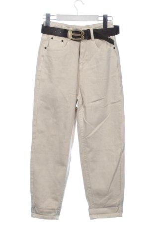 Blugi de femei Unbranded, Mărime XS, Culoare Bej, Preț 78,11 Lei, #137770405