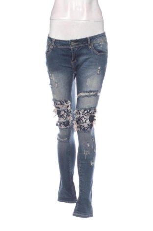 Damen Jeans Unbranded, Größe L, Farbe Blau, Preis 14,88 €, #137773376