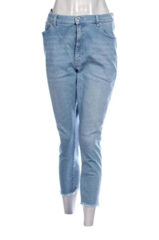 Blugi de femei Mango, Mărime L, Culoare Albastru, Preț 89,23 Lei, #137778429