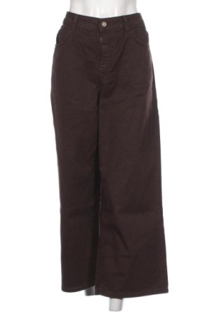 Дамски дънки Zara, Размер L, Цвят Кафяв, Цена 33,99 €, #137780111