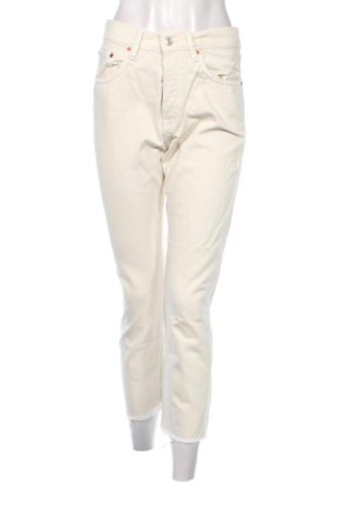 Blugi de femei Mango, Mărime S, Culoare Ecru, Preț 89,23 Lei, #137784631