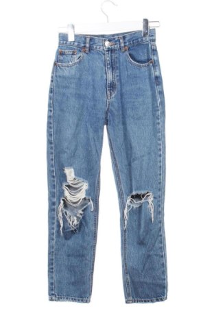 Dámske džínsy  Pull&Bear, Veľkosť XS, Farba Modrá, Cena  20,49 €, #137787015