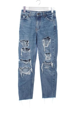 Dámske džínsy  Bershka, Veľkosť XS, Farba Modrá, Cena  14,88 €, #137787811