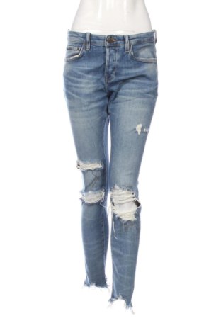 Damskie jeansy Zara, Rozmiar L, Kolor Niebieski, Cena 59,27 zł, #137789100