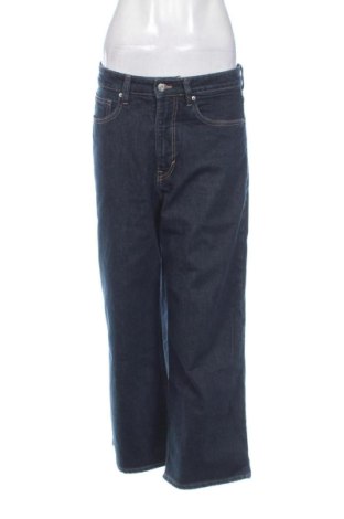 Blugi de femei H&M, Mărime L, Culoare Albastru, Preț 78,11 Lei, #137790131